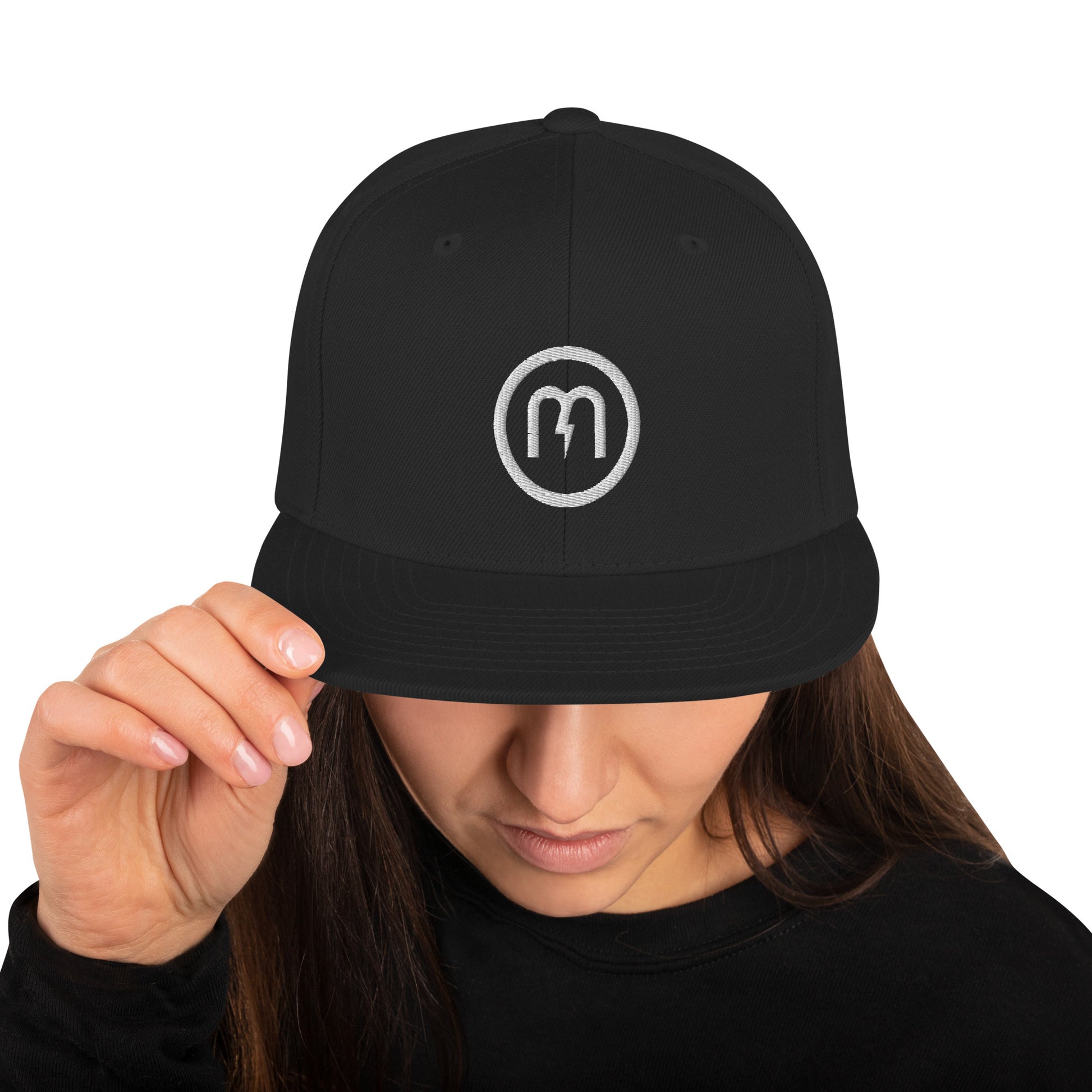 MAGNETIC Hat Black Front