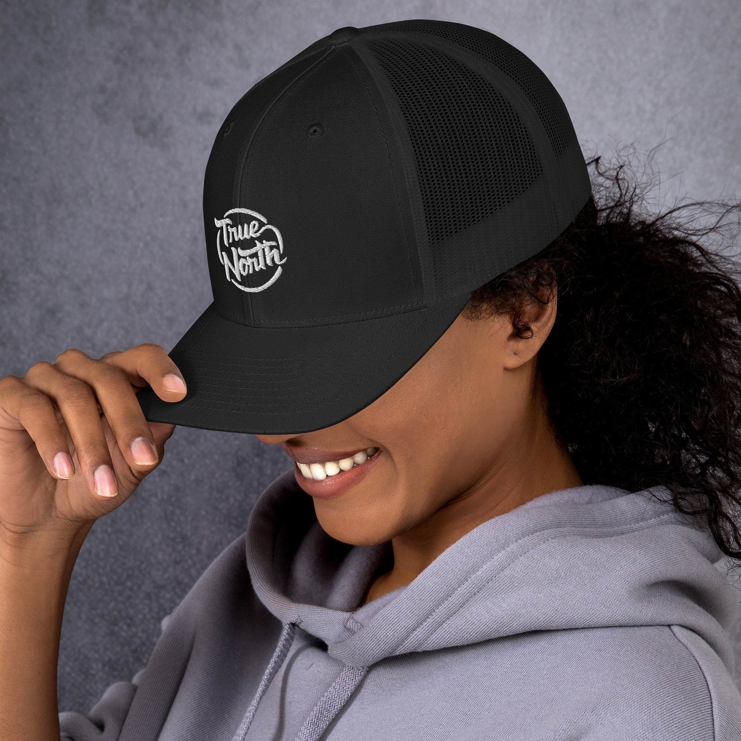 True North Embroidered 6 Panel Hat