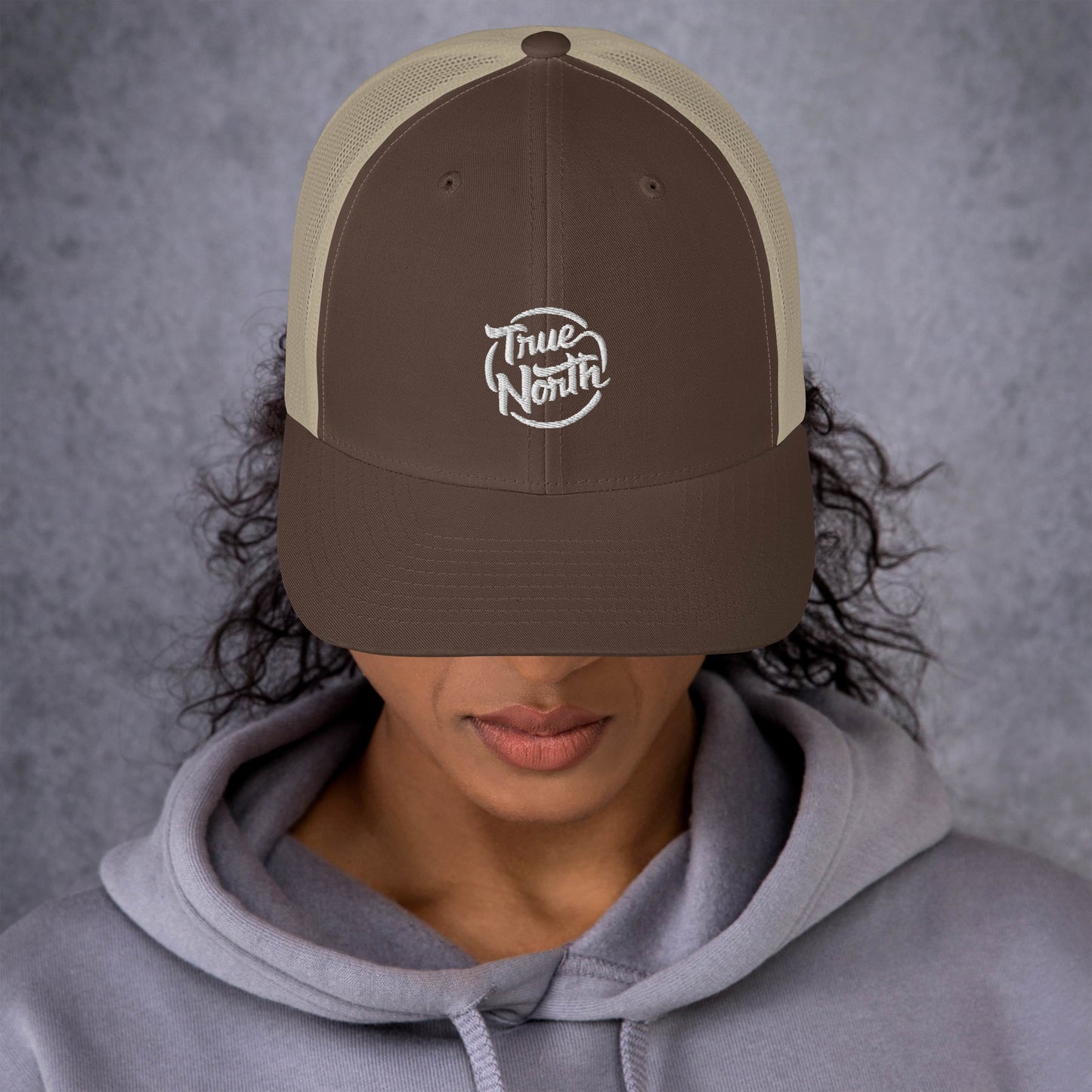 True North Embroidered 6 Panel Hat