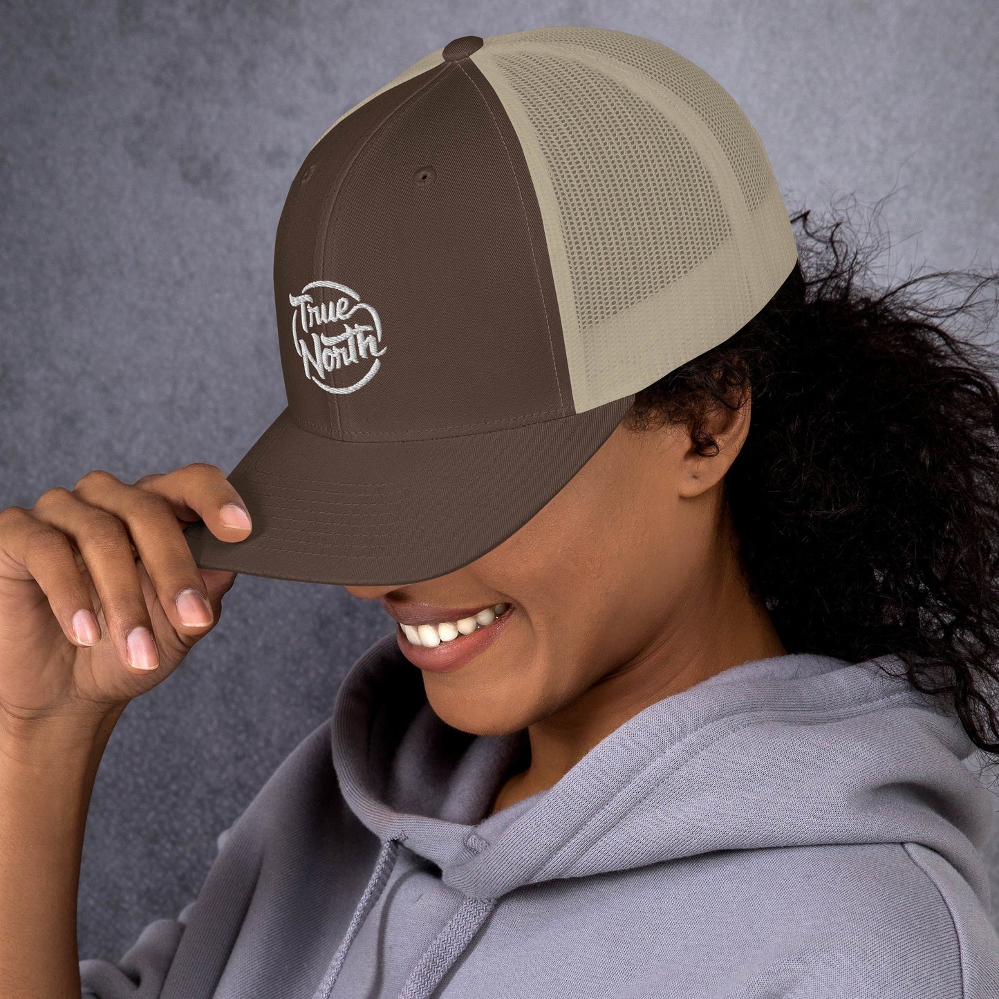 True North Embroidered 6 Panel Hat