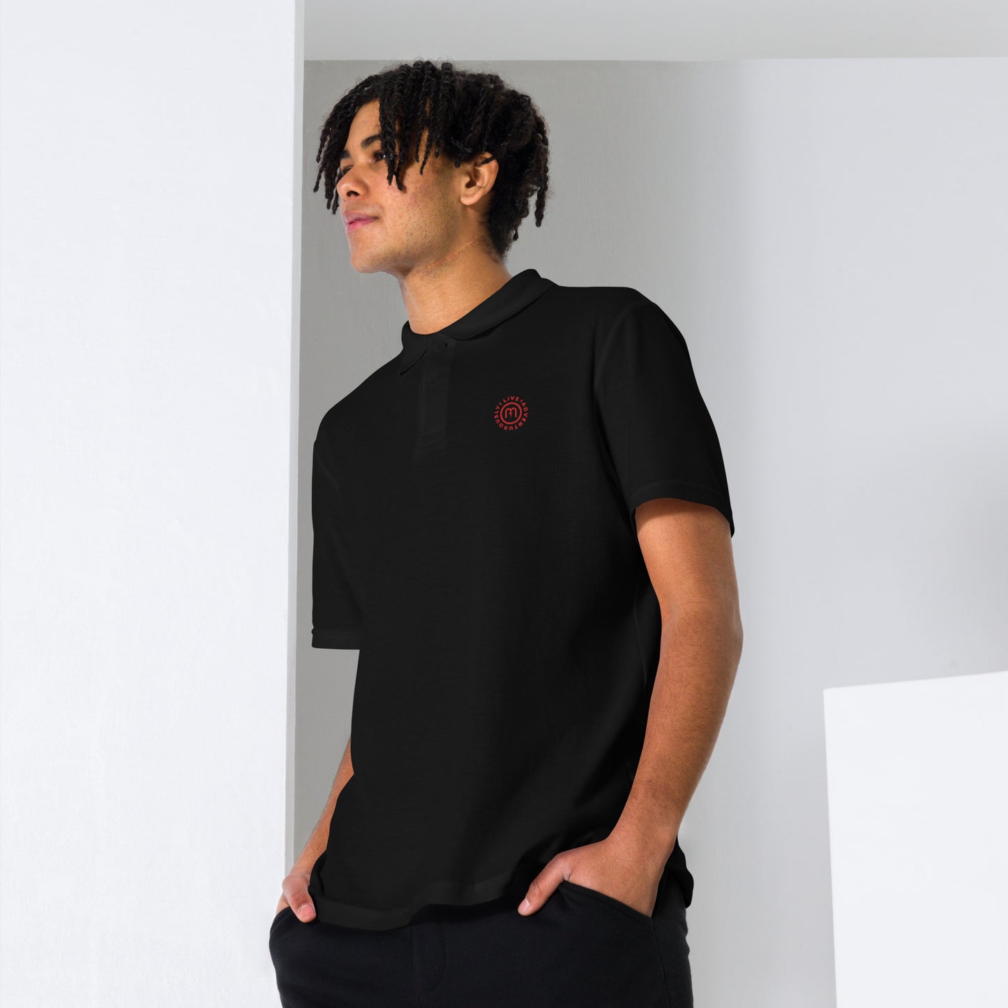 MAGNETIC Embroidered Polo Shirt